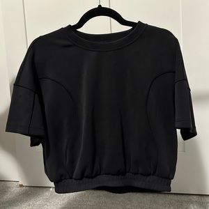 Lululemon Softstreme Cropped Crewneck Shirt